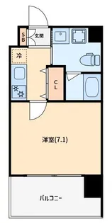 JPレジデンス大阪城東II【8階】の間取り