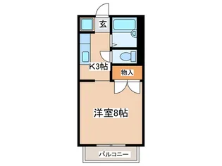 レジデンス渋谷【2階】の間取り