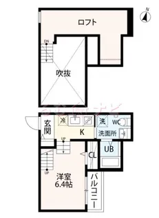 Kirschbaum(キルシュバウム)【2階】の間取り