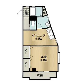 EXCION【2階】の間取り