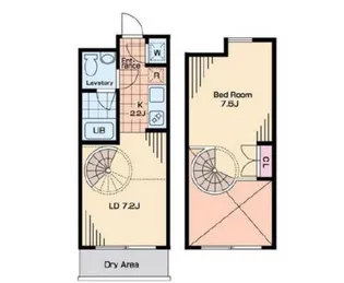 KTテラス【1階】の間取り