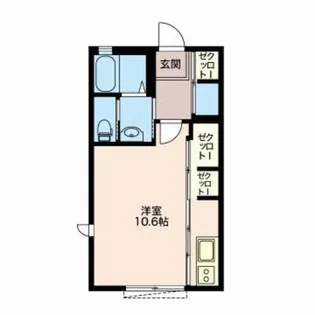サンコート中町 A【1階】の間取り