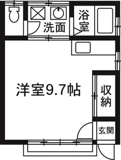 ハイツ26【1階】の間取り