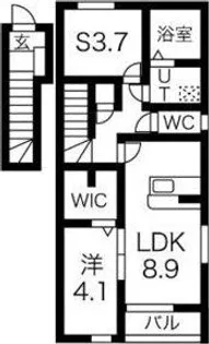 C.court【2階】の間取り