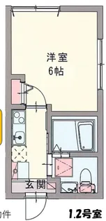 レジディス横浜南【3階】の間取り