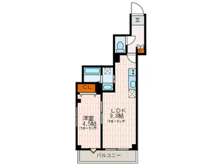 Espace heureux【2階】の間取り