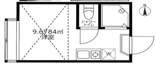 フェリスホワイト【2階】の間取り