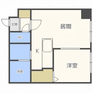 ガレリアN13【4階】の間取り