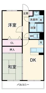 エスポア【2階】の間取り