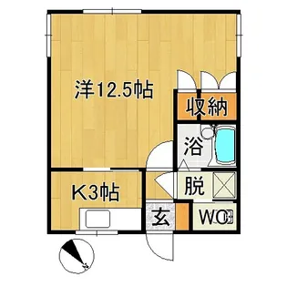 ドミール品川【1階】の間取り