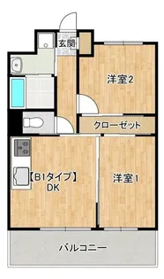 ルシェリオ【3階】の間取り