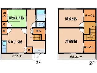 児島ハイツの間取り