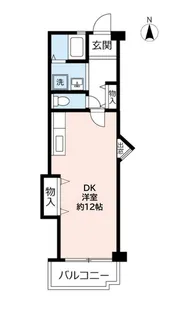 URアミティ学園西町【3階】の間取り