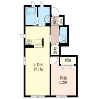 プリマヴェーラI【1階】の間取り