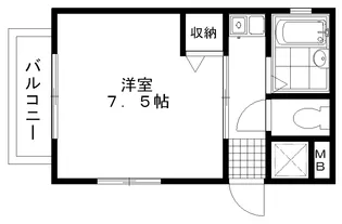 メゾンドエクセル【3階】の間取り