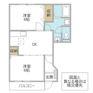マーベラスヴィラ【1階】の間取り