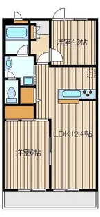 大泉グリーンハイツ【3階】の間取り