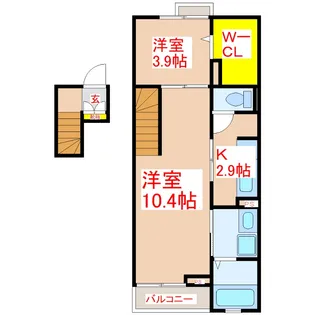 ラッフィナート・M【4階】の間取り