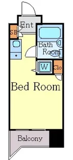 マイキャッスル渋谷JP【4階】の間取り