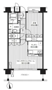 パシフィーク品川【7階】の間取り