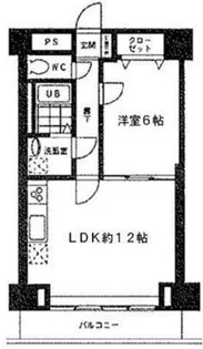 東光シャルム【2階】の間取り