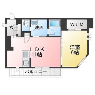 NOTE ambientali横浜【2階】の間取り