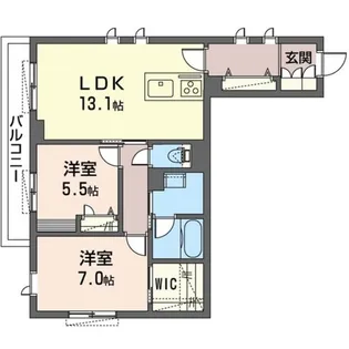 espoir maison【4階】の間取り