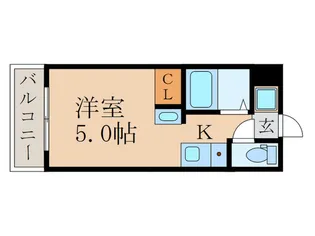 フローレンス伏見【3階】の間取り