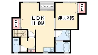 SORA【2階】の間取り