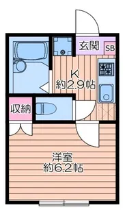 ソル・フルール【2階】の間取り