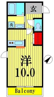 コートアヴニール【2階】の間取り