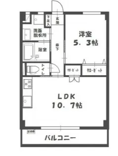 アルファスタイル今【4階】の間取り