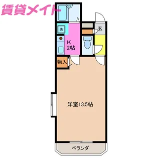 Verde【2階】の間取り