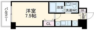 DOビル花崎町3【5階】の間取り