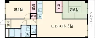 森村第3ビル【5階】の間取り