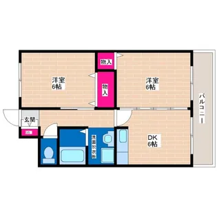 アークハイツ出戸【3階】の間取り
