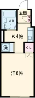 クリエイトメトロ綾瀬【1階】の間取り