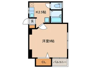 クレインキャッスル【1階】の間取り