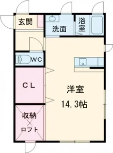 キーテール【2階】の間取り