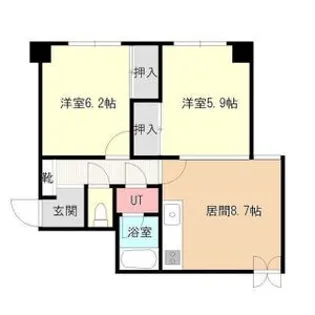 ひふみビル【3階】の間取り