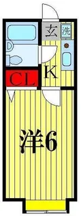 シャンブル綾瀬I【2階】の間取り
