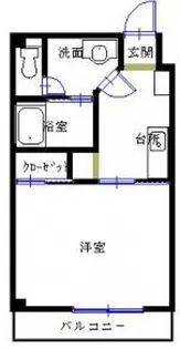 シャイニング富浜【2階】の間取り