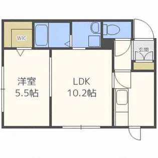 アルファ栄町(ALPHA栄町)【2階】の間取り
