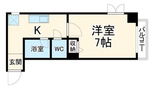 Casa Sun Proceed【1階】の間取り