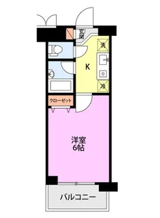 ワンノールK2【3階】の間取り