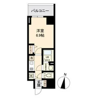 M-Luxe丸の内【6階】の間取り