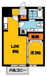 ルミエール【1階】の間取り