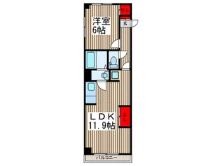 メゾンプレインズ A棟【2階】の間取り