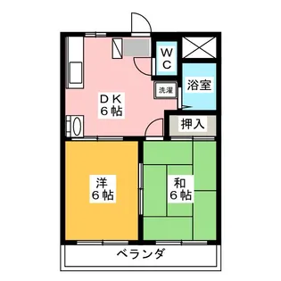メゾン・ド・セードル【2階】の間取り