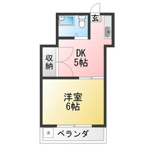 サンビレイ3【1階】の間取り